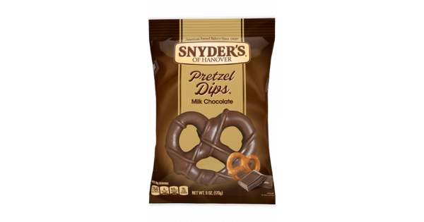 Snyders Of Hanover Pretzel Dips Milk Chocolate 